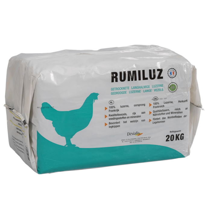 Luzerne Rumiluz in verpakking